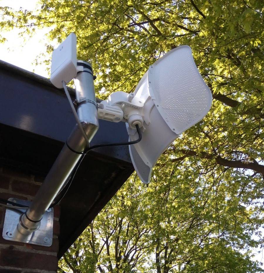 Straal ontvanger en doorzender